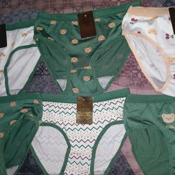 Product Review of 12Pcs CD CS07 Celana Dalam Wanita Lucu Katun Motif  Art Cewek Spandex Dewasa Remaja from M**󠁿 2