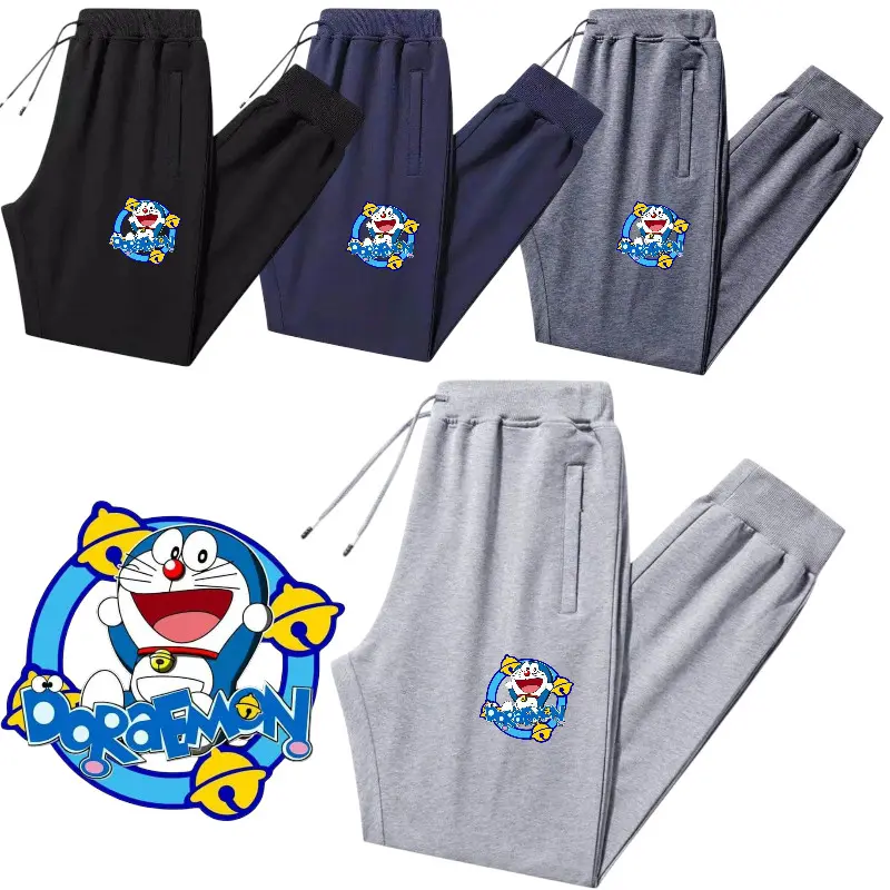 Celana Anak 5-15 Tahun Sablon Dora emon Jogger Sport 0