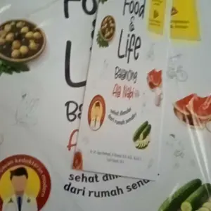 FOOD & LIFE BALANCING ALA NABI (EDISI SOFT COVER) By Dr. dr. Agus Rahmadi, M.Biomed, M.A, M.Si., M.A.R.S. & Yudril Basith, M.A.