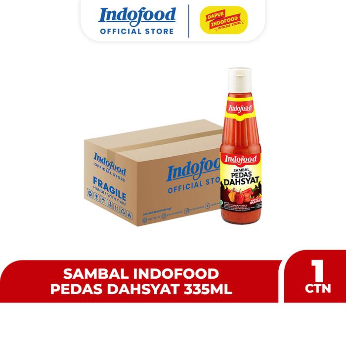 Gambar CTN - Sambal Indofood Pedas Dahsyat 335 mL dari Rumah Indofood Kota Administrasi Jakarta Timur Tokopedia
