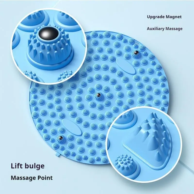 Tikar Mandi, Tidak Licin, Pengurut Kaki, Dewasa, Tikar Tekanan Jari Kaki, Meridian SuperStep Joging, Tikar Kaki Silikon Lembut, Tikar Akupresur Kaki, Tickle Foot Mat