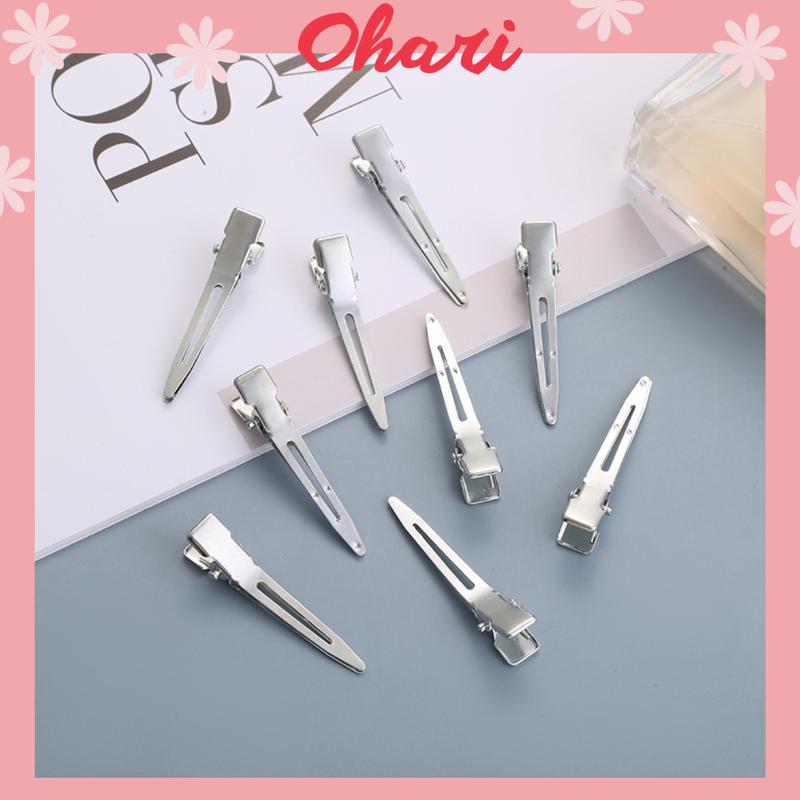 Set 50 Kẹp Mỏ Vịt Inox Nhỏ Làm Tóc Chuyên Dụng Size nhỏ 4.5cm K08
