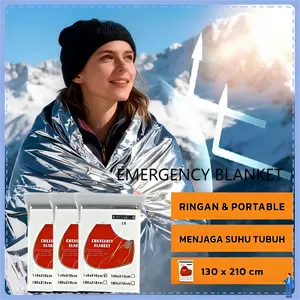 Selimut Darurat Outdoor Emergency Blanket 130x210cm