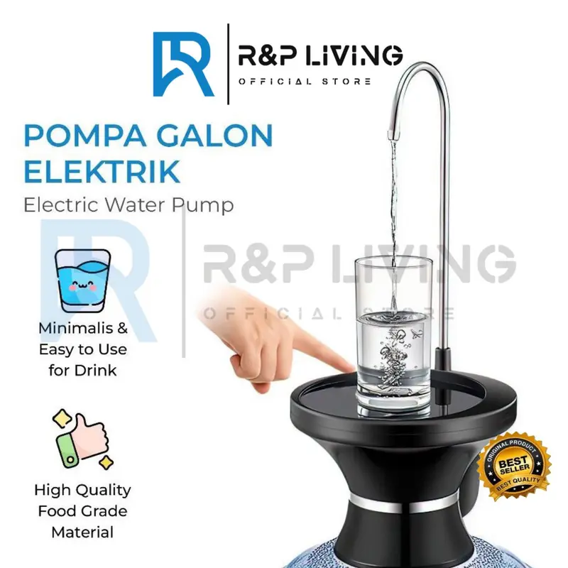 R&P [READY] Pompa air listrik isi ulang tablet kelas atas klasik di cas 0