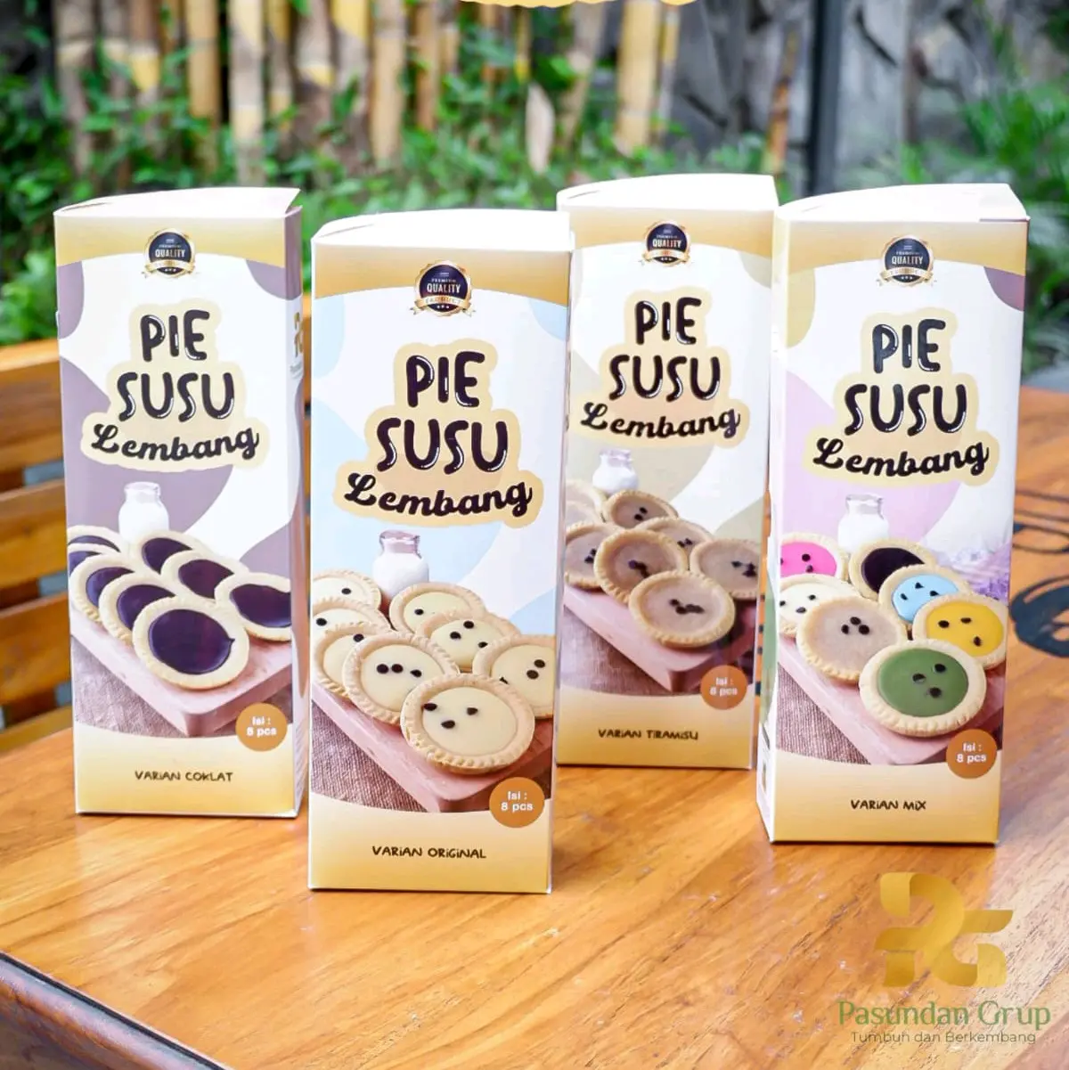 Pie Susu Lembang Pasundan | Isi 8 | 330 gram | Oleh-oleh Bandung