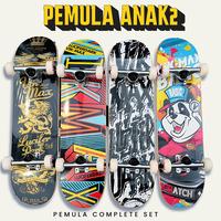Gambar Vikmax skateboard pemula size 7.5 fullset lengkap top quality dari Puppetskate.store Kota Semarang 1 Tokopedia