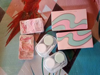 Product Review of [COD] [BUY 2 Get 4 ] （2 softlens+2 len case ）UYAAI SOFTLENS Set Big Eye Softlens Ocean Gray Softlens 6 MONTHS from 𝓑** 𝓮** 3