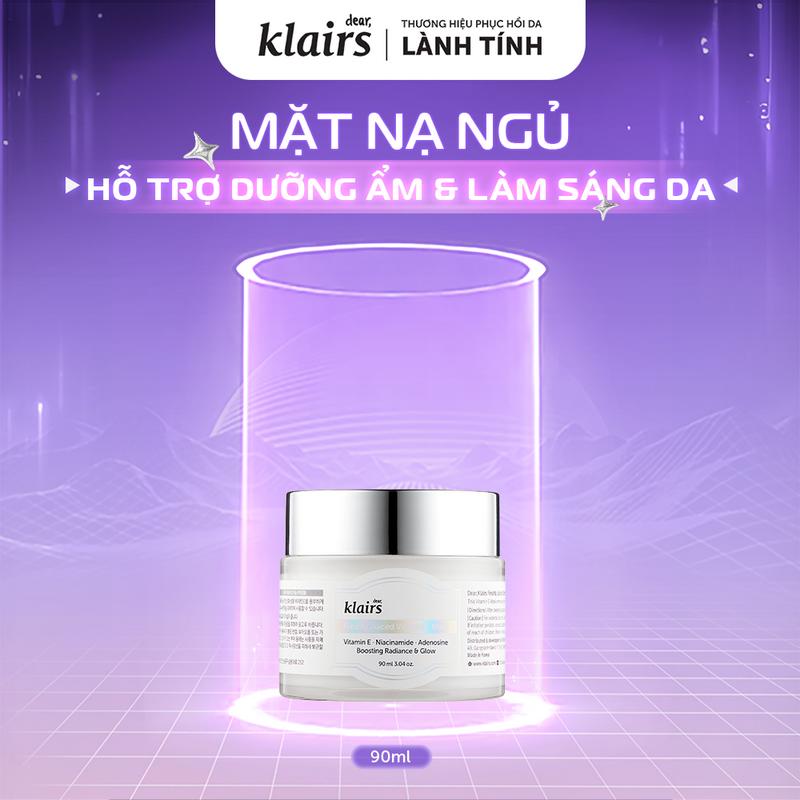 Mặt nạ ngủ dưỡng da Dear Klairs Freshly Juiced Vitamin E Mask 90ml