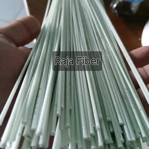 Jeruji Fiber PUTIH SUSU panjang 1 METER jual perbatang