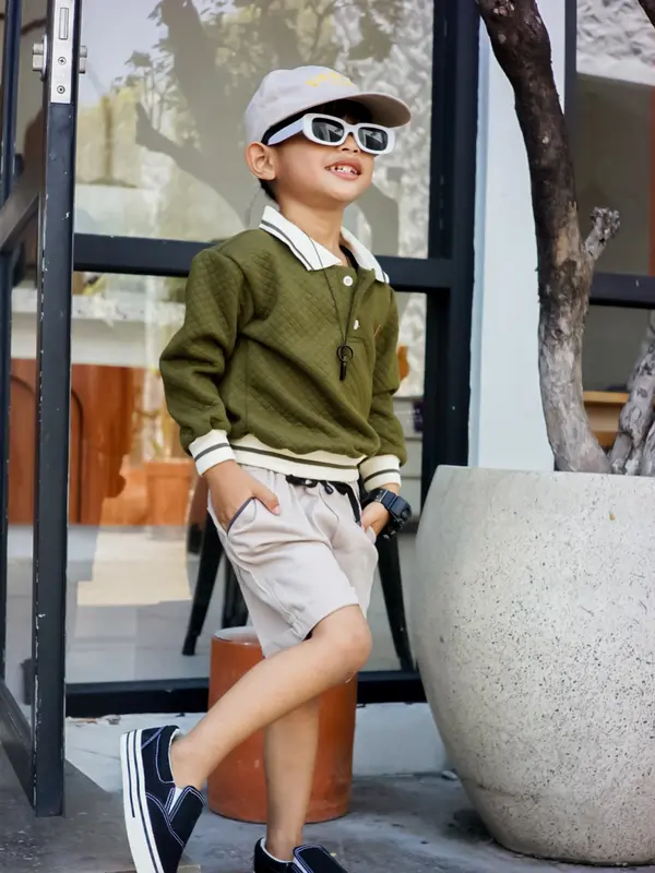 [ FREE TOPI ] ESTISHOP JAKET ANAK LAKI-LAKI BAYI KPOP SWEATER KOREAN STYLE 1 - 11 TAHUN 8