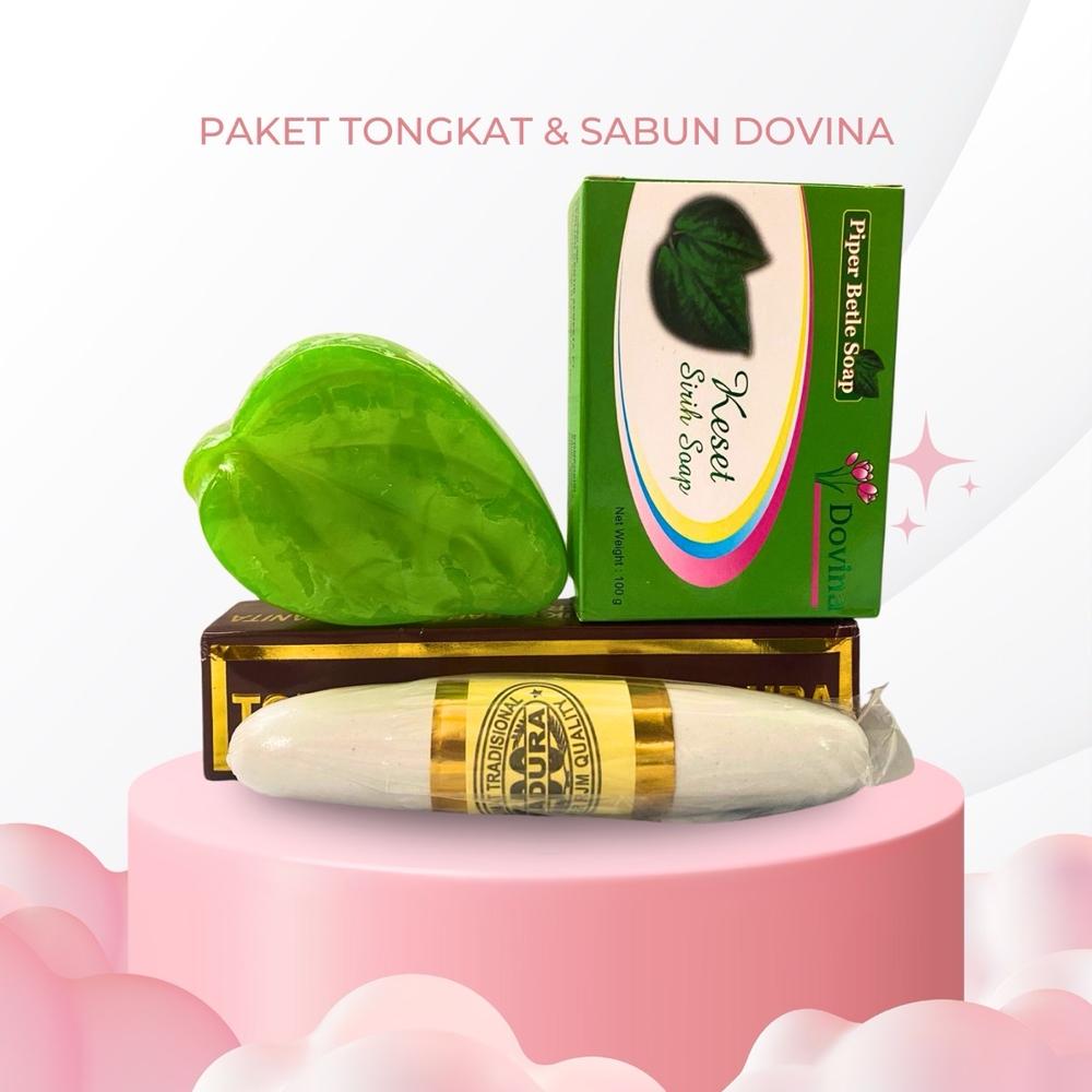 Paket Herbal Stik Madura Sabun Kulit Dovina Melody Sirih Kesed Perawatan Keputihan Gatal - Tongkat & Melody