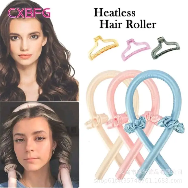 Alat keriting rambut pengeriting manual hair curly tanpa listrik heatless hair rollerr 0