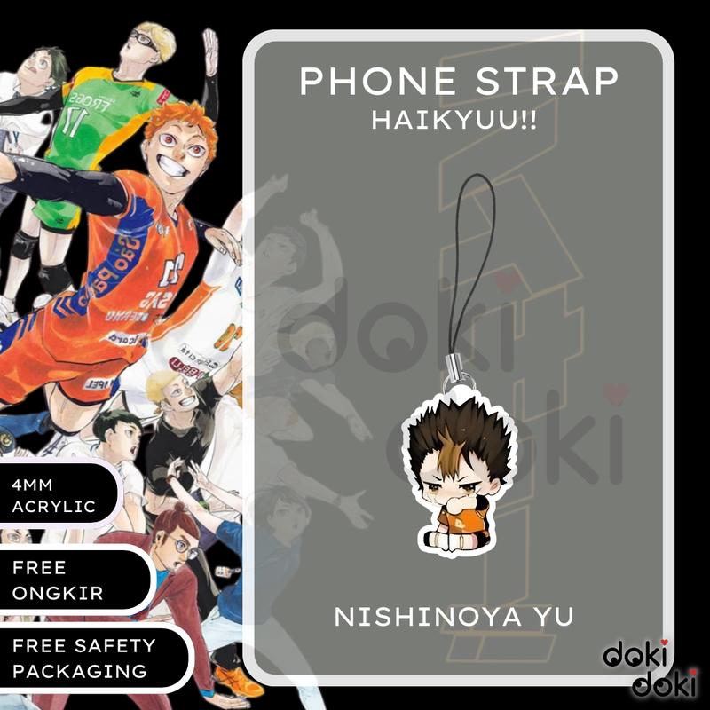PHONE STRAP HP ANIME HAIKYUU!! HAIKYU!! 2 SISI 4