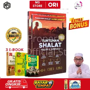 [ORIGINAL]BUKU TUNTUNAN SHALAT WAJIB SUNNAH LENGKAP BERWARNA