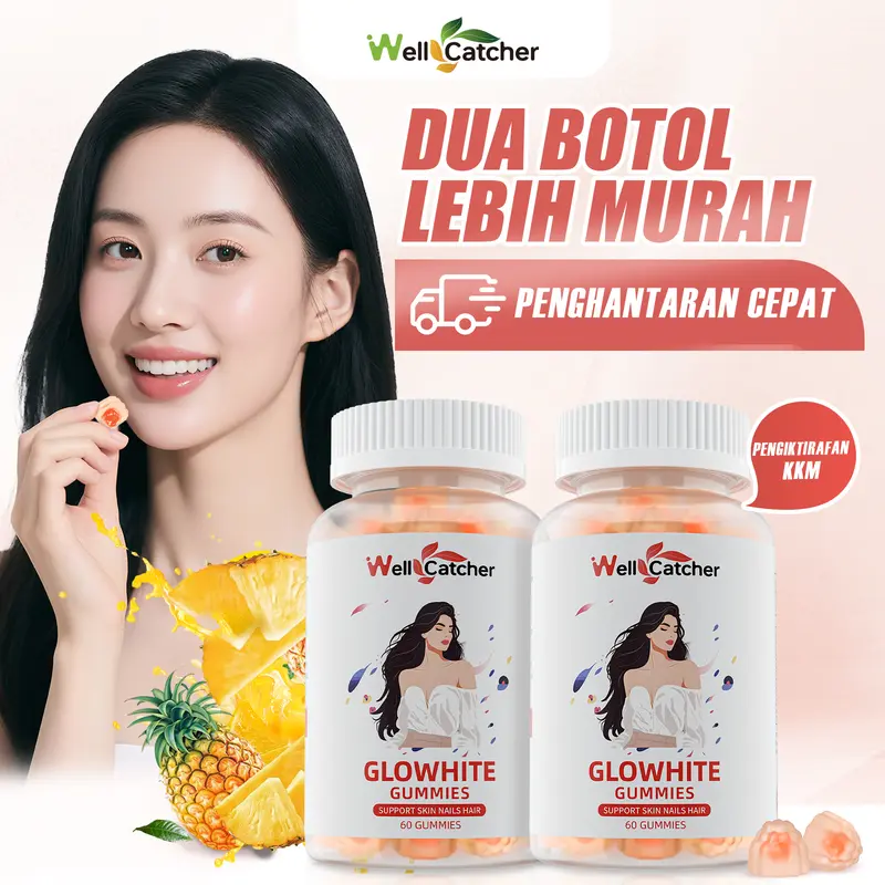 well catcher glutathione Marine Collagen Gummies for Glowing Skin Wellcatcher Glutathione Marine Collagen #wellcatcher