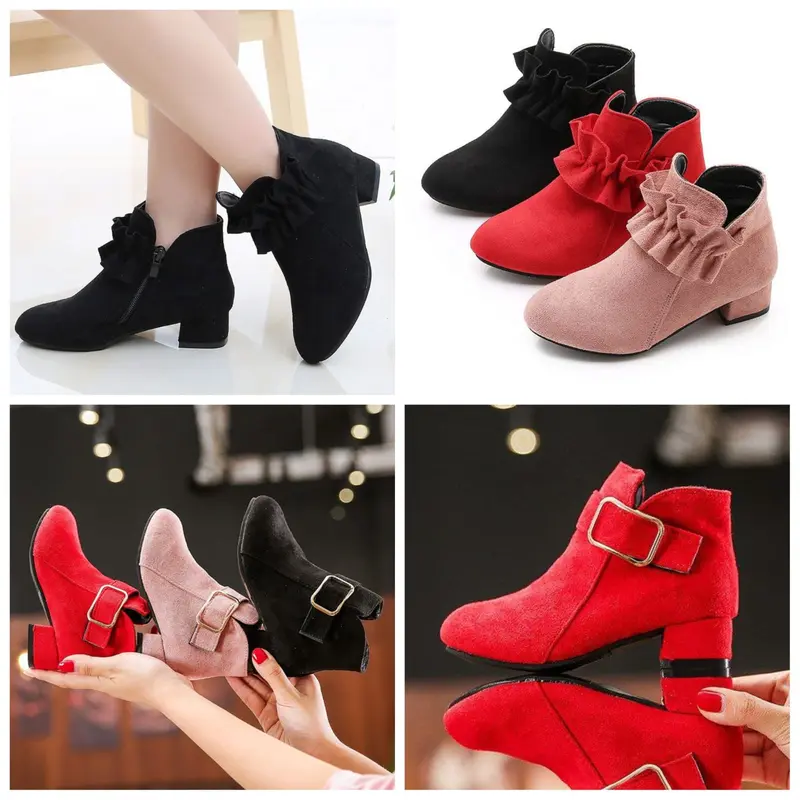 Sepatu Boot HIGH HEELS Anak Perempuan Mexican 0