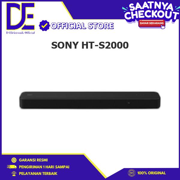Gambar SONY HT-S2000 SOUNDBAR DOLBY ATMOS 3.1CH HT S2000 dari D ELEKTRONIK STORE Kota Administrasi Jakarta Barat Tokopedia