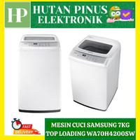 Gambar MESIN CUCI SAMSUNG WA70H4200SW TOP LOADING 7KG WOBBLE DIAMOND DRUM dari Kreasi Elektronik Kota Administrasi Jakarta Barat 1 Tokopedia