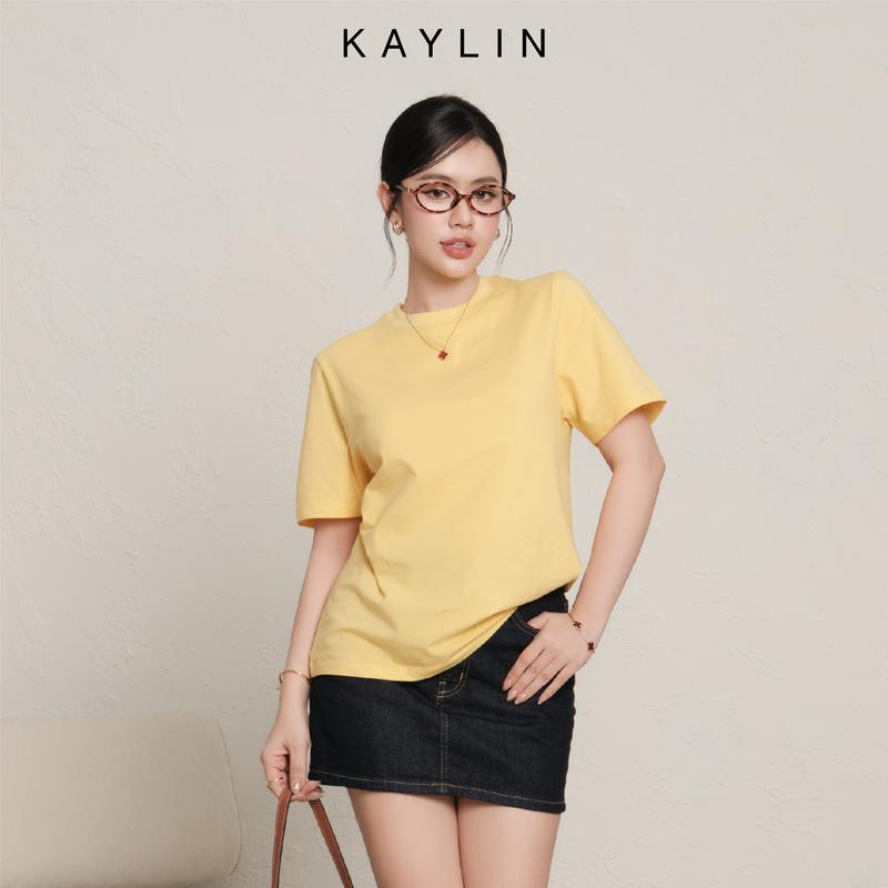 Áo Thun KAYLIN Basic Freesize Rộng Rãi Chất Thun Co Giãn Phong Cách - N2362 Nữ Women