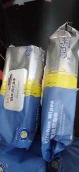Product Review of 4 Packets Kitchen Wet Tissue Tisu Basah 80 Sheets Extra Large Packed Kitchen Cleaning Wipes Household Wet Wipes Tissue Tisu Basah Tisu Dapur from S**r 0
