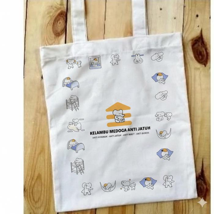 Gambar Exclusive Mini Totebag by Kelambu Medoga - 22 x 15 cm dari kelambu medoga Kota Tangerang 3 Tokopedia