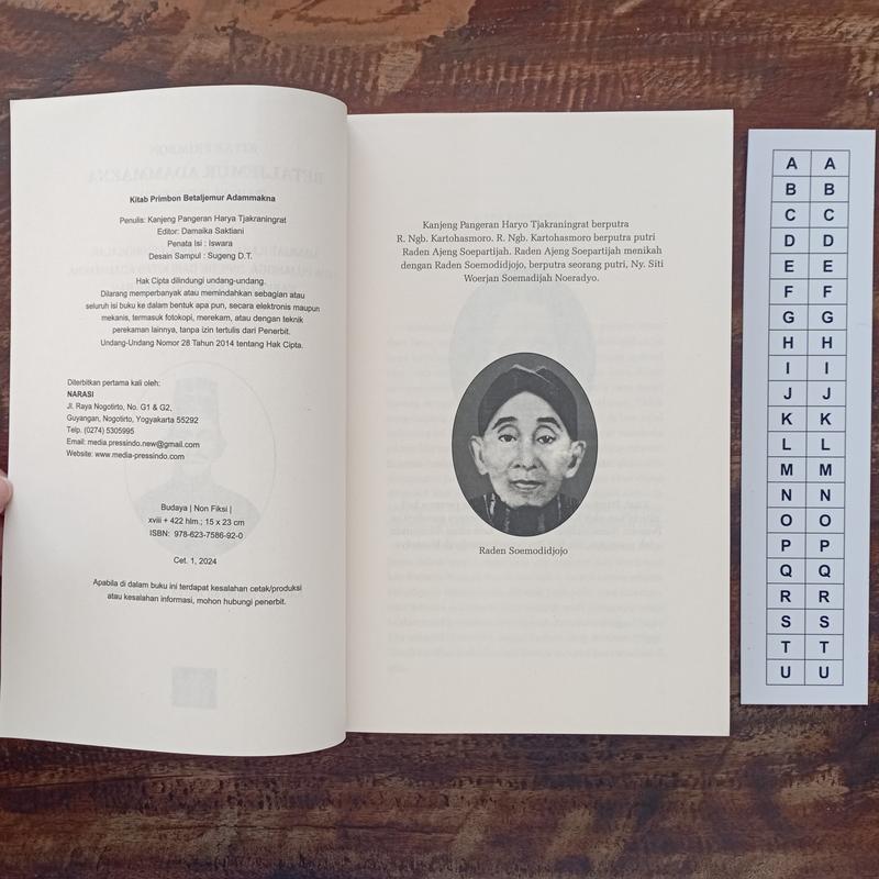 Kitab Primbon Betaljemur Adammakna - Kanjeng Pangeran Harya Tjakraningrat 5