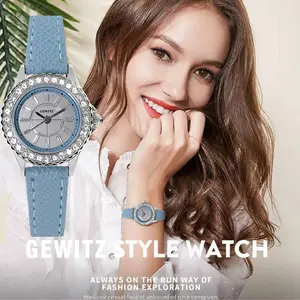 4308-Jam tangan mewah ringan dengan kilau memukau—aksesoris pergelangan tangan yang sempurna!