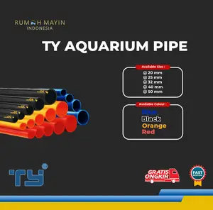 TY Aquarium Pipe pipa U – PVC by 3 Pawns