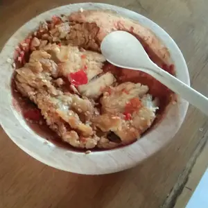 Satu Set Cobek Dan Ulekan Kayu Mahoni Ukuran Dari no 12 Sampai 24 Peralatan Dapur Penghalus Bumbu Coet Kayu