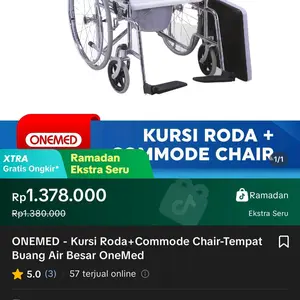 ONEMED Kursi Roda Husada Velg Racing
