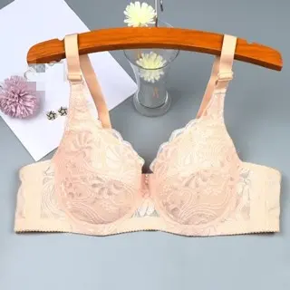 COD Bra Wanita Jumbo Cup Besar BH Busa Tipis ada Kawat Cup C-D Ukuran Big Size Jumbo B101 Lembut Nyaman Motif Renda Dewasa