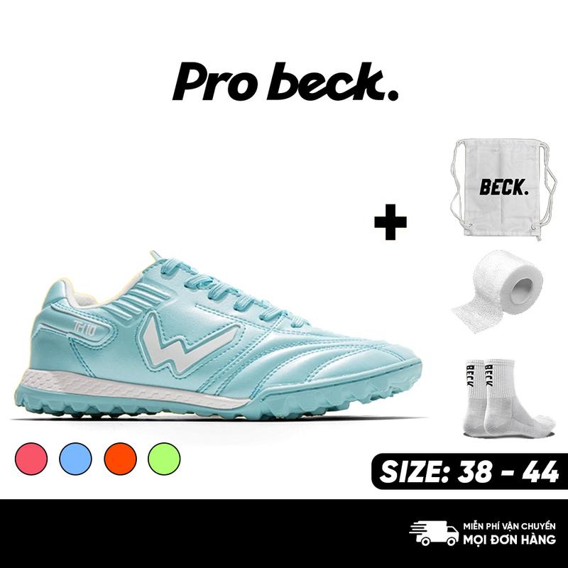  Giày Bóng Đá Wika Tuấn Hải TH10 x Beck Đế Đinh TF Bám Sân Các Màu Sắc Sân Cỏ Nhân tạo 