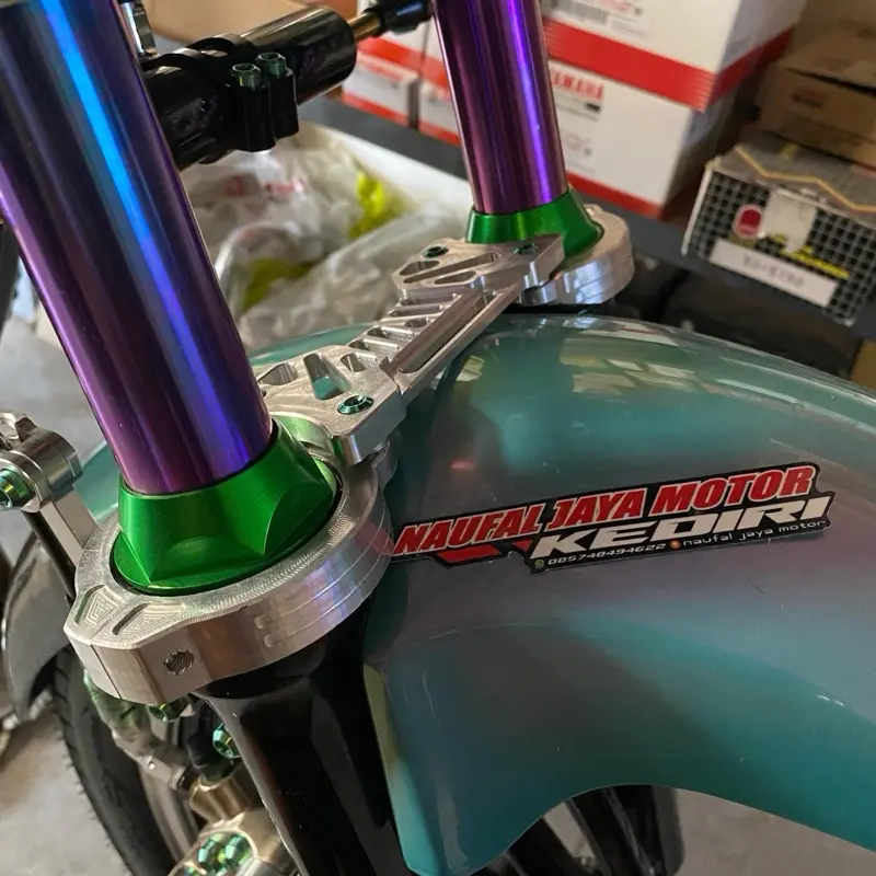 SEAL DEBU SHOCK DEPAN CNC PNP AS 33 NINJA 1