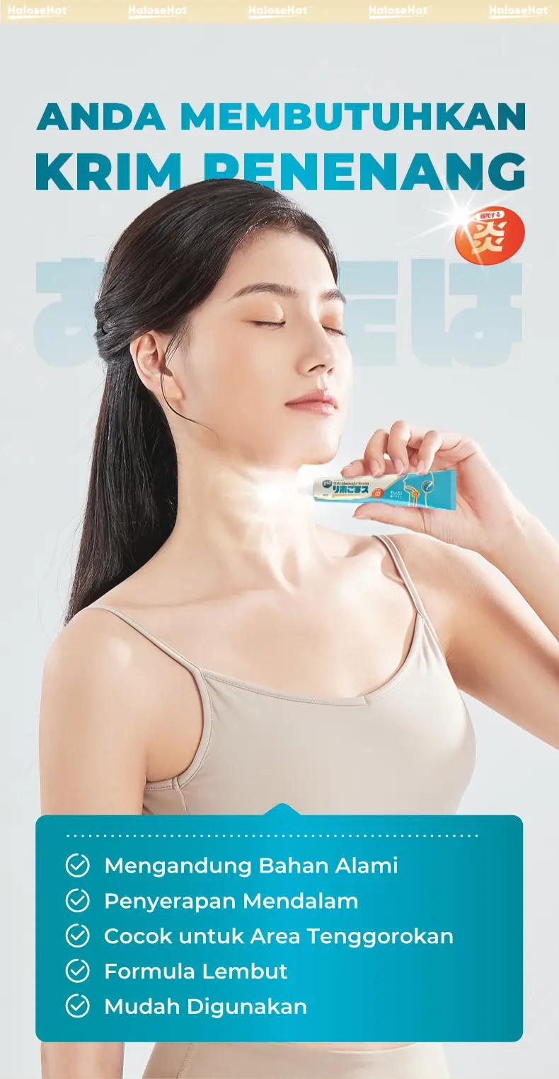 (BISA COD) HaloseHat Gel Tenggorokan – Gel Herbal Kesehatan Tenggorokan