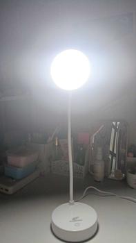 Product Review of Lampu Belajar Lampu meja Lampu LEDSuksestech Lampu Kantor Lampu Sensor high Quality LED Desk Light LED Deskh Lamp Charge 3 Cahaya -LampuMeja-1315 putih usb Kuning from V**7 1