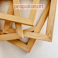 Gambar Spanram Kanvas Lukis 20-40CM  | Bingkai Kayu Belakang Kanvas  | Canvas Wooden Back Frame - 20X20CM dari Toko Prapatan_NEW Kota Administrasi Jakarta Timur 2 Tokopedia