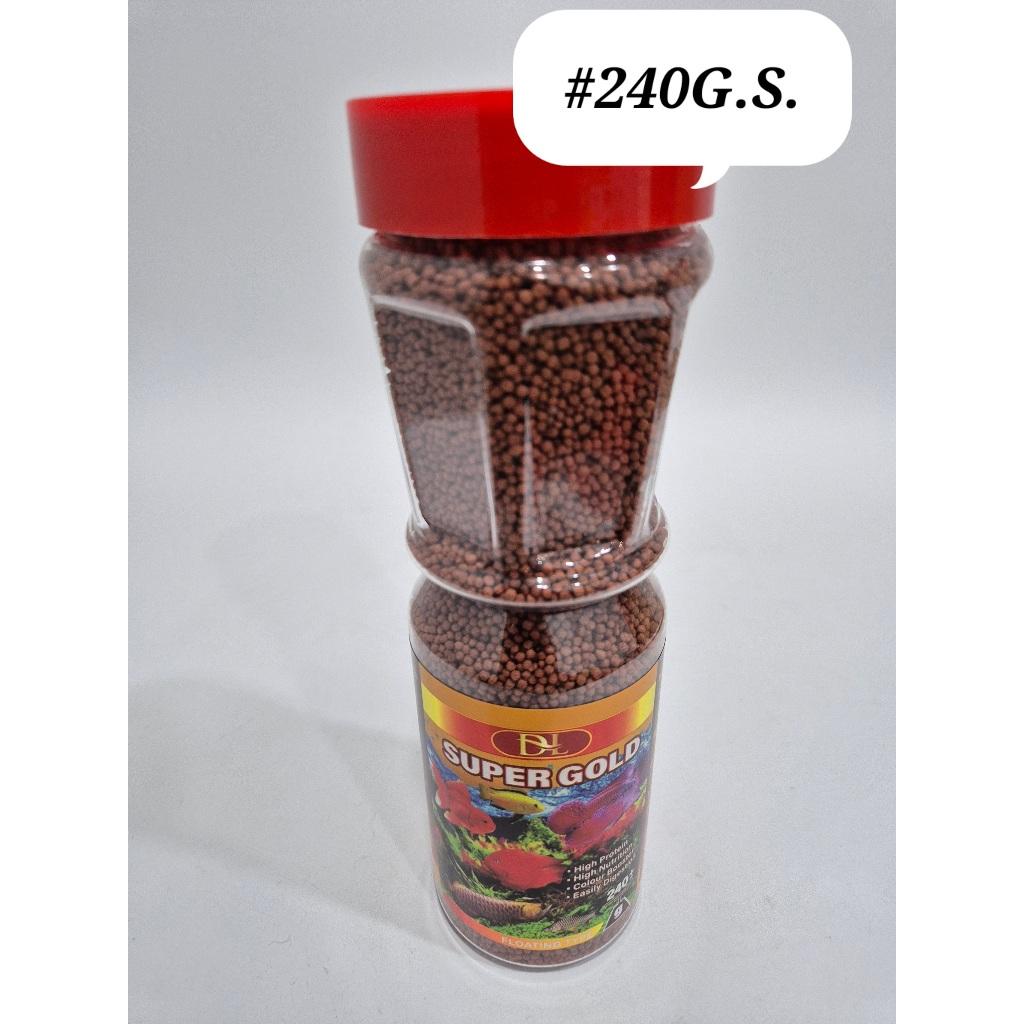 S DL Super Gold 240gram Floating Pellet Tropical Fish Food Feed Aquarium Makanan Akuarium Ikan