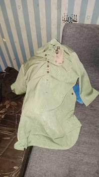 Product Review of Baju Koko Kurta Pria Motif Embos Terbaru Original Anwa Terlaris Atasan Dewasa Hitam Cream Kuning Maroon Navy Muslim Nyaman Putih Lembut  Variasi Panjang Pendek Tebal Katun Kombinasi Kerah Oblong from a**t 0