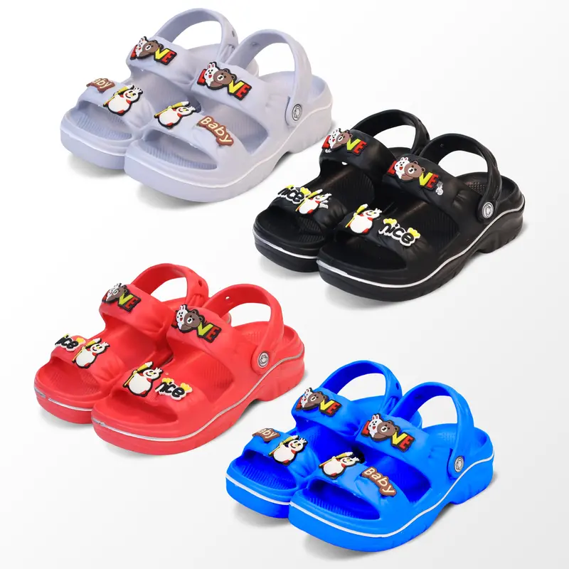 FLASH SALE SANDAL ANAK SELOP 370t-1 MODEL BONEKA LUCU BAHAN KARET EVA 6
