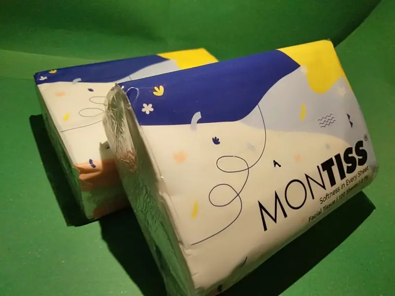 TISU WAJAH MONTISS SOFTNESS 2 PLY 120 SHEET (1PCS) Tissue ramah lingkungan garasi 2