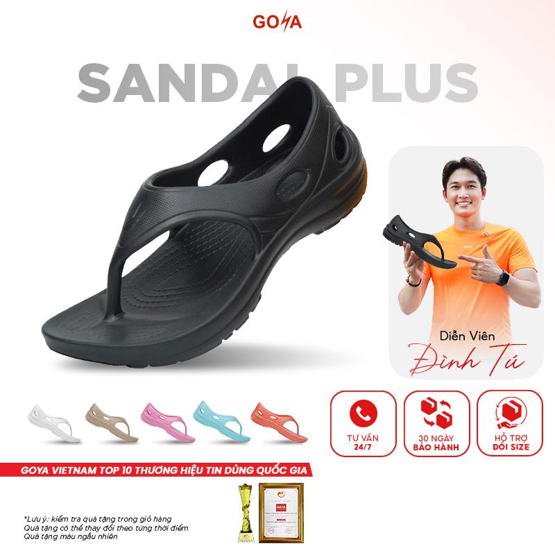 Dép Thể Thao Chạy Bộ Goya Sandal Plus Full Màu Năm 2025 - Phần Đế Eva Cao Cấp Mềm Mại, Chống Trượt Phù Hợp Cho Nam Nữ Đi Bộ, Tập Thể Dục