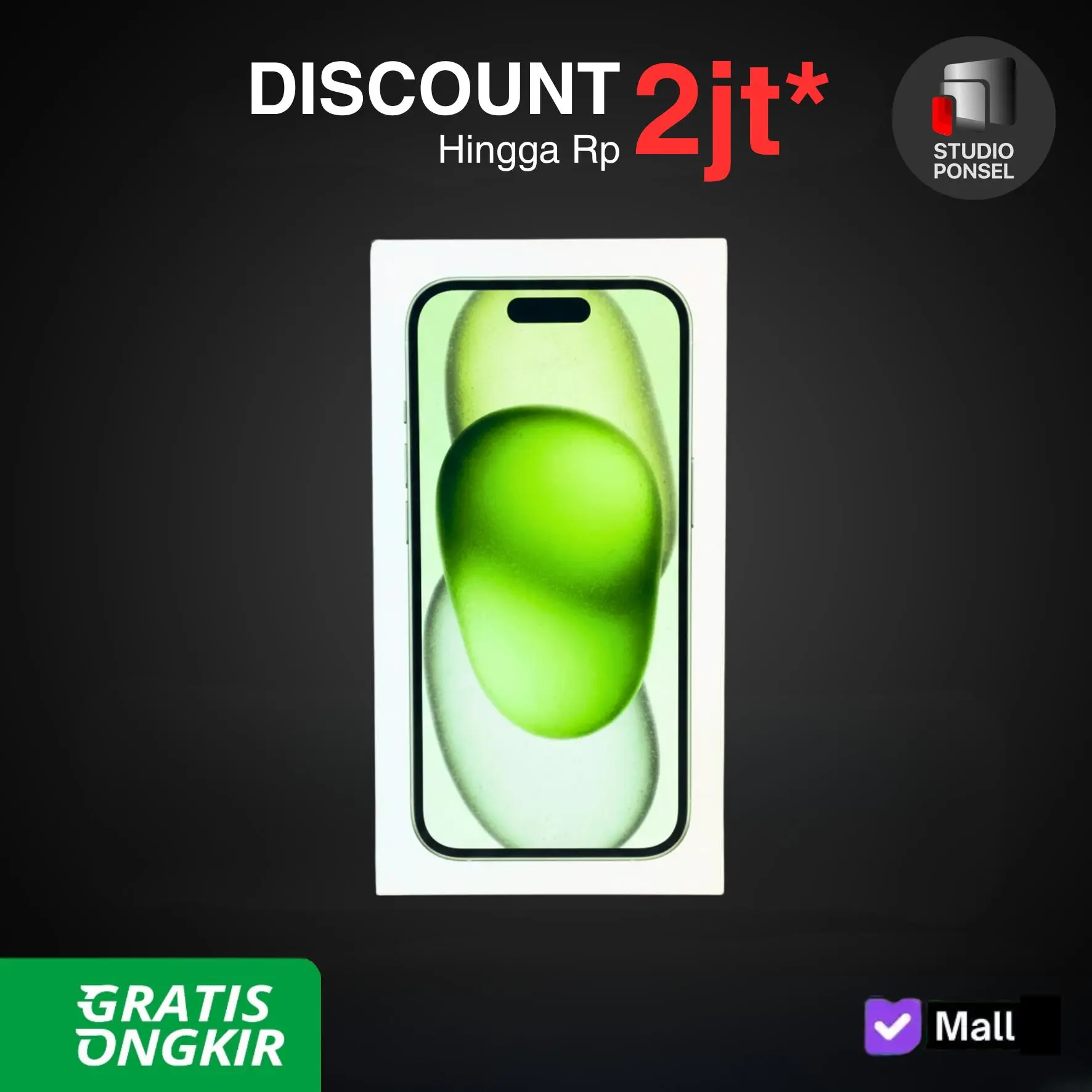 [ SPECIAL DEALS ] Apple iPhone 15 128GB 256GB 512GB Blue Pink Yellow Green Garansi Resmi