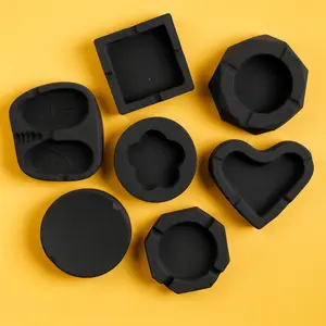 Asbak Hitam Asbak Semen Aesthetic – Bentuk Kotak / Love / Bulat / Diamond / Hexagonal / Paru-Paru | Asbak Unik Minimalis Asbak Semen Handmade Asbak Semen Aesthetic Berbagai Bentuk Asbak Semen Unik Minimalis