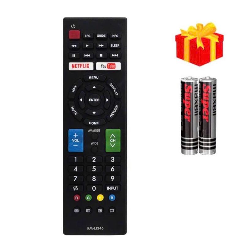 Remote điều khiển tivi SHAP RM-L1346, điều khiển TV SHAP các dòng Led / LCD -…