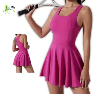 [athlime] Sierra Set Dress / Setelan Rok Olahraga Golf Tennis Wanita Premium / Short Pants Skirt