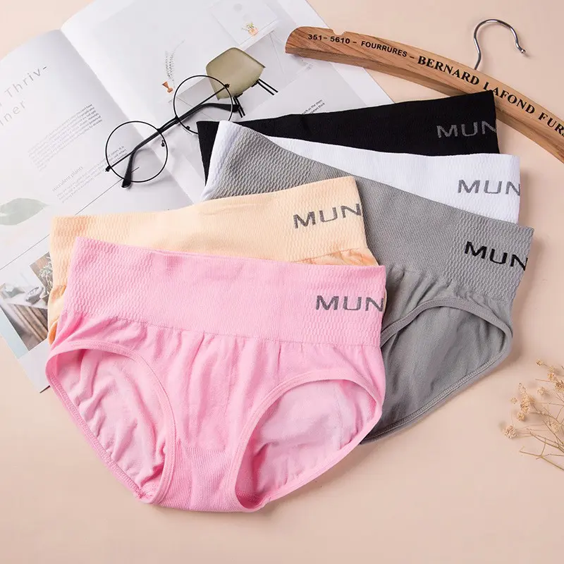 PEACHIE | CD035 Celana Dalam Segitiga Munafie Kolor Underpants Cd Wanita Hitam - Polos Waist Seamless  High Pendek  Korset