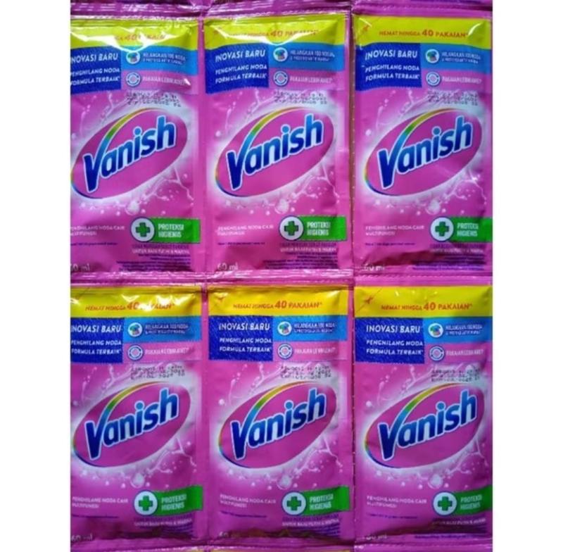 VANISH Cair Renceng [12 Sachet] - Pembersih Noda Ampuh 0