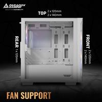 Gambar CASING PARADOX GAMING RAKHIE - Mid Tower mATX Case Tempered Glass (Free 3x RGB Fan) dari Techno Computer Bali Kota Denpasar 5 Tokopedia