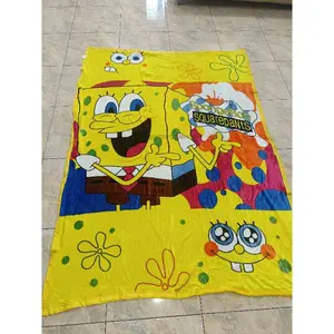 [ Termurah ] Selimut Karakter Import Spongebob