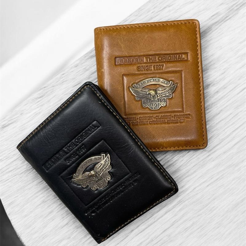 Ví đứng nam da cao cấp Hình Chữ Nhật Wallet - Sang trọng và tinh tế bảo hành 1 năm